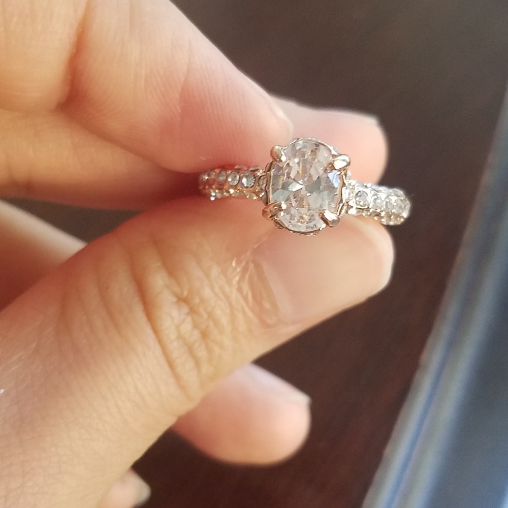 Fake diamond ring from Japan.